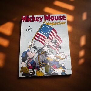 Vintage Mickey Mouse Spirit of '76 Jigsaw Puzzle Over 480 Pieces Complete Puzzle